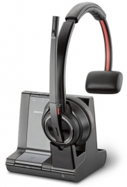 Plantronics Savi W8210 3-in-1 Over-the-head Mono W/ Less Uc Dect System (pc/ Deskphone) 207309-04