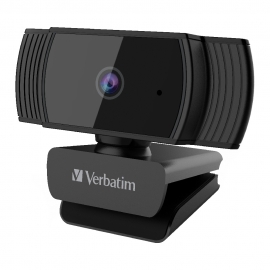 Verbatim Webcam Full HD 1080P with Auto Focus - Black 66631