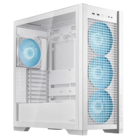 ASUS GT302 TUF GAMING ARGB White ATX Mid Tower Case, Tempered Glass Compact Case, Mesh Panel (BTF) TUF GAMING GT302 ARGB WHT