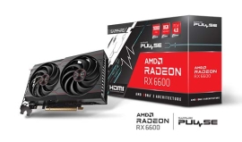 SAPPHIRE PULSE AMD RADEON™ RX 6600 Gaming Graphics Card 8GB GDDR6, AMD RDNA 2, HDMI/DP (11310-01-20G) 11310-01-20G
