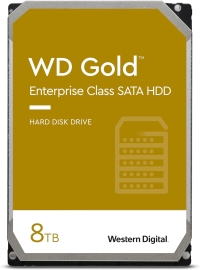 Western Digital 8TB WD 3.5' Gold Enterprise Class Internal Hard Drive - 7200 RPM Class, SATA 6 Gb/s, 256 MB Cache, - 5 Years Limited Warranty