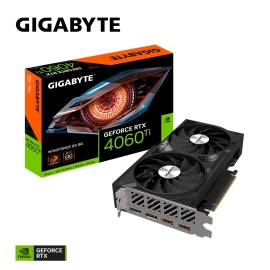 Gigabyte nVidia GeForce RTX 4060 Ti WINDFORCE OC V2 8G GDDR6 Video Card, PCI-E 4.0, 2535MHz Core Clock, 2x DP 1.4a, 2x HDMI 2.1a