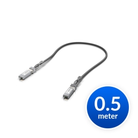 Ubiquiti SFP28 Direct Attach Cable, 25Gbps DAC Cable, 25Gbps Throughput Rate, 0.5m Length, 2Yr Warr UACC-DAC-SFP28-0.5M