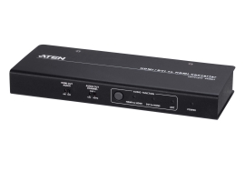 Aten 4K HDMI/DVI to HDMI Converter with Audio De-Embedder, supports ARC and DVI + Audio In to HDMI conversion, analog audio out and digital audio out VC881-AT-U