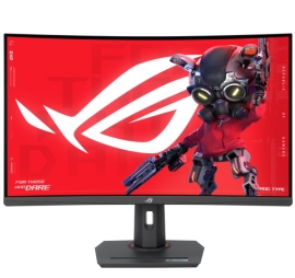 ASUS XG32WCS 32' ROG Strix USB Type-C Gaming Monitor , Curved, 180Hz (Above 144Hz), 1ms (GTG), Fast VA, Extreme Low Motion Blur Sync,