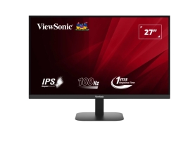 ViewSonic 27" VA2708 2K, 100hz, SuperClear IPS, 1ms, HDR10, 2 x Speakers, Seamless viewing, HDMI 2.0, DP x 1, Audio, Eco Mode VES 75, Monitor VA2708-2K-MHD