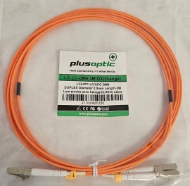 OM4 LC LC 3M ORANGE 2mm Duplex - FL.OM4LCLC3M.SPC.OR