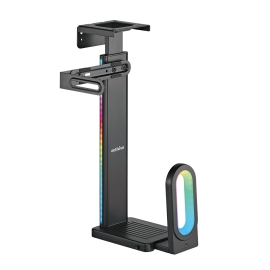 mbeat® activiva RGB Ultra-Wide Adjustable Wall & Under-Desk Gaming PC Mount ACA-MNT-RGB01K