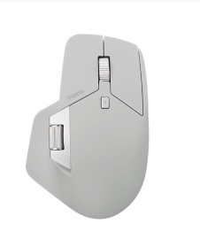 RAPOO MT760L Grey White Multi-mode Wireless Mouse -Switch between Bluetooth 5.0 and 2.4G -adjust DPI from 800 to 4000 MT760L-W