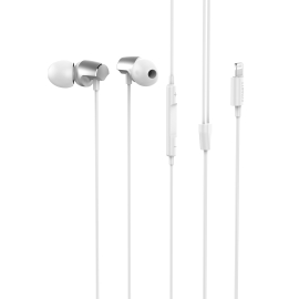 Cygnett Essential Lightning Earphones - (CY3630PCCAP), Built-in Microphone for Phone Calls, Plugs Directly into Your Apple Device, Simply Plug CY3630PCCAP