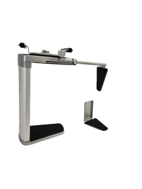 CPU Support Bracket | Silver | Vertical & Horizontal adjustable with SILVER LIFT - 012.002.0004