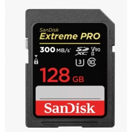 SanDisk SDSDXDK-128G-GN4IN 128GB Extreme PRO SDXC UHS-II Memory Card - Lifetime limited Warranty SDSDXDK-128G-GN4IN