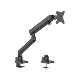 Brateck LDT84-C012-B SINGLE SCREEN SLIM HEAVY-DUTY MECHANICAL SPRING MONITOR ARM BLACK (new) LDT84-C012-B