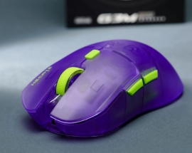 Edifier G3M Pro Tri-Mode Wireless Gaming Mouse -Transparent Purple 26000 DPI 70 hours battery lifespan Three-Way Wireless Connectivity G3MPRO-TRANSPUR