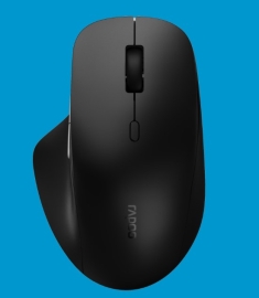 RAPOO M50 PLUS BLACK Wireless Optical Mouse -4-speed preset DPI -Wireless 2.4G transmission. Office and Business Choice M50Plus