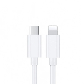 USP Lightning to USB-C Cable (1M) White - Safe & Fast, 2.4A Fast Charging, Premium Quality, Samsung Galaxy, Apple iPhone, iPad, MacBook 6.97E+12