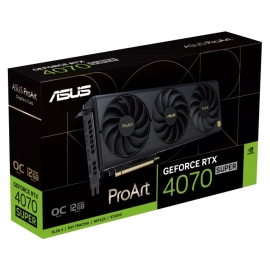 ASUS nVidia GeForce PROART-RTX4070TIS-O16G RTX4070 Ti SUPER OC Edition 16GB GDDR6X, AI Performance 714, 2640 MHz Boost Clock, RAM 21Gbps PROART-RTX4070TIS-O16G