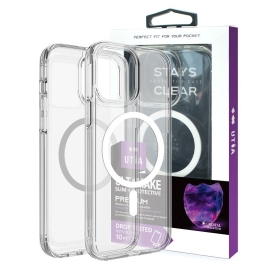 Ultimake Shockproof Transparent Magsafe Cover Case for iPhone 16 