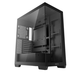 DeepCool CG580 Panoramic ATX Mid-Tower Case, Up to 2x 360mm Radiators, 9x120mm Fans. Front 2x USB3.0, Audio I/O Panel R-CG580-BKNDA0-G-1