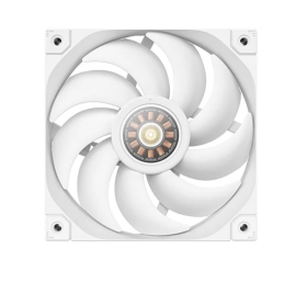 DeepCool FT12 White High-Performance Cooling 120mm Fans, 500-2150RPM, Low Operation Noise, High End Material R-FT12-WHWPN1-G