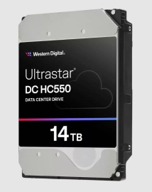 Western Digital WD Ultrastar DC HC550 14TB 3.5' SATA 512MB 7200RPM EAMR SE 5yrs Warranty