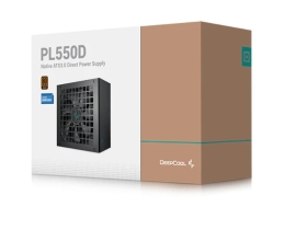 DeepCool PL550D 550W 80+ Bronze Certified Non-Modular ATX Power Supply(Direct Cable), 120mm Fan, DC to DC, ATX12V V3.0, 100,000 MTBF, 85% Efficiency R-PL550D-FC0B-AU-V2