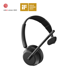 EPOS IMPACT 1030 Mono Bluetooth Headset, For PC/Softphone, USB-C Connection, BTD 800a Dongle Included