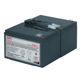 APC Replacement Battery Cartridge #6, Suitable For BP1000I, SMC1500I, SMC1500IC, STM1000I, SMT1000IC RBC6