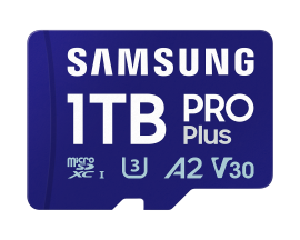 Samsung MB-MD1T0SA 1TB PRO Plus SDXC UHS-I microSD Card