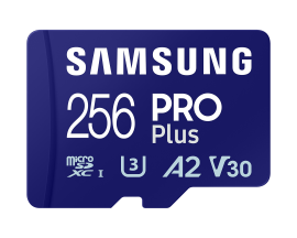 Samsung MB-MD256SA 256GB PRO Plus SDXC UHS-I microSD Card