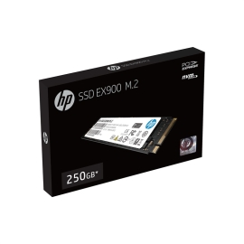 HP EX900 250GB PCIe3.0x4 SSD M.2 SSD 2100MB/s & 1100MB/s 3D NAND Flash 2YY43AA#