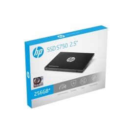 HP S750 256GB SATA III 6GB/s 2.5 inch SSD Delivers Exhilarating Speed 560MB/s & 520MB/s New-gen NAND Flash 16L52AA#