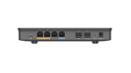 Grandstream GWN7002 Multi-WAN Gigabit VPN Router, Built-in Firewalls, 2 2.5 Gigabit SFP Ports, 4 Gigabit Ethernet Ports, d 2 PoE Output Ports GWN7002