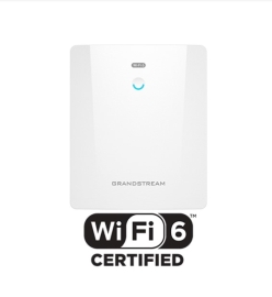 Grandstream GWN7664ELR 4x4 802.11ax Wi-Fi 6 Outdoor Long Range AP, AX6000, 1 x 2.5 Gbe + 1 x 2.5 SFP Ports, HE160, Bluetooth, Integrated Antenna GWN7664ELR