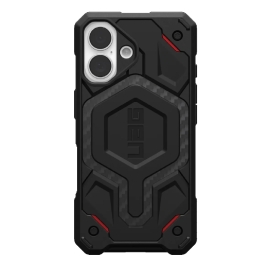 UAG Monarch Pro Kevlar Apple iPhone 16 Plus (6.7') Rugged Case - Kevlar Black (114455113940), 25ft. Drop Protection (7.6M),Built-in Magnet for MagSafe