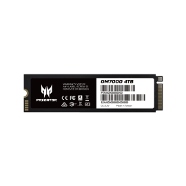 PREDATOR GM7000 1TB (with HS) NVMe PCIe SSD Dram cache , Read up to 7400, write up to 6400 MB/s (TLC) can go with free Heatsink