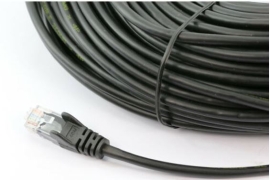 8Ware CAT6A Cable 30m - Black Color RJ45 Ethernet Network LAN UTP Patch Cord Snagless PL6A-30BLK