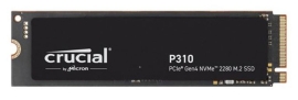 Crucial P310 1TB Gen4 2280 NVMe SSD 7100/6000 MB/s R/W 220TBW 1000K/1200K IOPS 1.5M hrs MTTF Full-Drive Encryption M.2 PCIe4 5yrs CT1000P310SSD8