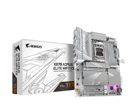 Gigabyte X870 AORUS ELITE WF7 ICE AMD AM5 ATX Motherboard 4x DDR5~256GB,3x PCIe x16, 4x M.2, 4x SATA 6, 4x USB 3.2, 4x USB2.0, 2x USB-C, X870 A ELITE WF7 ICE 1.0