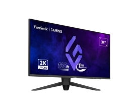 ViewSonic 34” UWQHD 3440x1440, 165Hz, HDR10, 21:9, 1ms, Office Gaming Ultra Wide Flat Monitor VX3480-2K-PRO