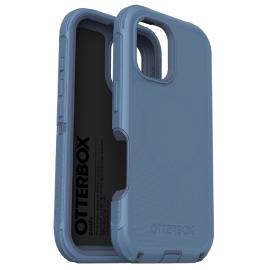 OtterBox Defender MagSafe Apple iPhone 16 Pro (6.3") Case Baby Blue Jeans - (77-95971), DROP+ 7X Military Standard,Tri-Layer,Port Covers 77-95971