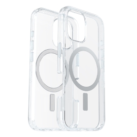 OtterBox Symmetry Clear MagSafe Apple iPhone 16 Plus (6.7') Case Clear - (77-96345), Antimicrobial, DROP+ 3X Military Standard, Raised Edge