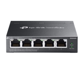 TP-Link ES205GP Omada 5-Port Gigabit Easy Managed Switch with 4-Port PoE+ ES205GP