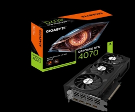 Gigabyte nVidia GeForce RTX 4070 WINDFORCE OC V2 12G GDDR6 Video Card, PCI-E 4.0, 2490MHz Core Clock, 3x DP 1.4a, 1x HDMI 2.1 GV-N4070WF3OCV2-12GD