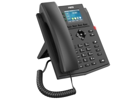 Fanvil X303-2 Wire IP Phone, 2.4-inch Color, RJ11 Interface and Supports 2-Wire Power, HD Voice, 6-Party Conferencing, 4 SIP Accounts X303-2WIRE