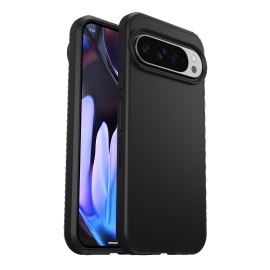 OtterBox React Google Pixel 9 Pro XL (6.8') Case Black - (77-95642), DROP+ Military Standard, Raised Edges, Hard Case, Soft Grip, Ultra-Slim