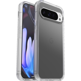 OtterBox Symmetry Clear Google Pixel 9 Pro XL (6.8') Case Clear - (77-95652), DROP+ 3X Military Standard, Raised Edges, Ultra-Sleek,Reinforced Corners