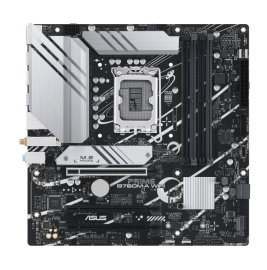 ASUS PRIME B760M-A WIFI-CSM Intel LGA 1700 mATX Motherboard 128GB, 4xDDR5, 1xPCIe 4.0 x16, 2xM.2, 4 xSATA, 2xHDMI,1xDP, Wi-Fi 6, 2.5Gb Ethernet PRIME B760M-A WIFI-CSM