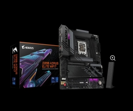 Gigabyte Z890 AORUSELITE WF7 Intel LGA 1851 ATX Motherboard, 4x DDR5 ~256GB, 3x PCI-E x16, 4x M.2, 4x SATA, 5x USB 3.2, 1x USB-C, 4x USB 2.0