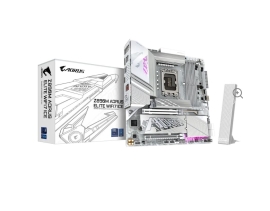 Gigabyte Z890M A ELITE WF7 ICE Intel LGA 1851 m-ATX Motherboard, 4x DDR5 ~256GB, 2x PCI-E x16, 3x M.2, 4x SATA, 5x USB 3.2, 1x USB-C, 4x USB 2.0